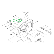 Гайка Optima Kverneland KG01067361